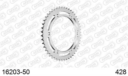 Звезда задняя AFAM 16203-50 для мотоцикла