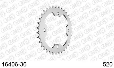 Звезда задняя AFAM 16406-36 для мотоцикла