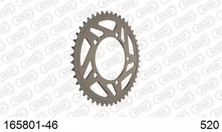 Звезда задняя AFAM 165801-46 для мотоцикла