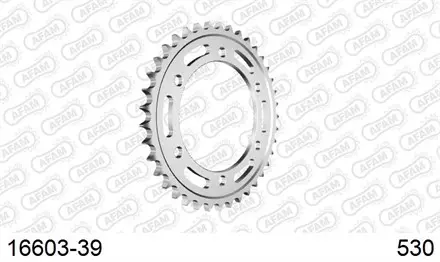 Звезда задняя AFAM 16603-39 для мотоциклов