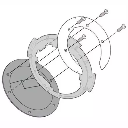 Крепление для сумки на бак Tanklock Givi BF02