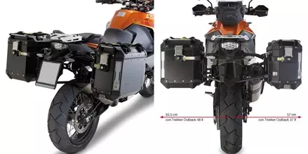 Крепёж для боковых кофров TREKKER OUTBACK Givi KTM 1050 ADV