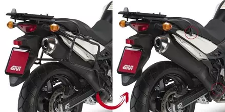 Крепёж быстросъемный для боковых кофров Monokey Givi SUZUKI DL650 V-STROM