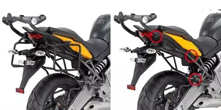 Крепёж быстросъемный для боковых кофров Monokey Givi VERSYS 650