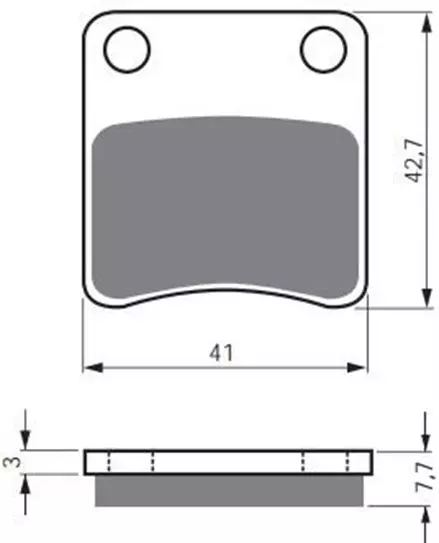 Тормозные колодки GoldFren 110 S33