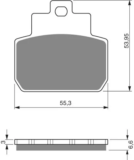 Тормозные колодки GoldFren 263 S3
