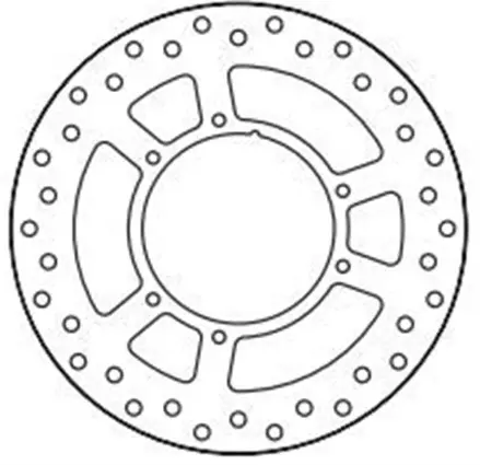 Передний тормозной диск GoldFren CRF/XR