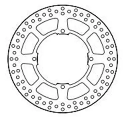 Диск тормозной GoldFren 1604F