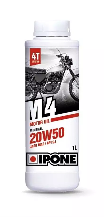Моторное масло IPONE M4 20W50 (1 литр) для мотоциклов