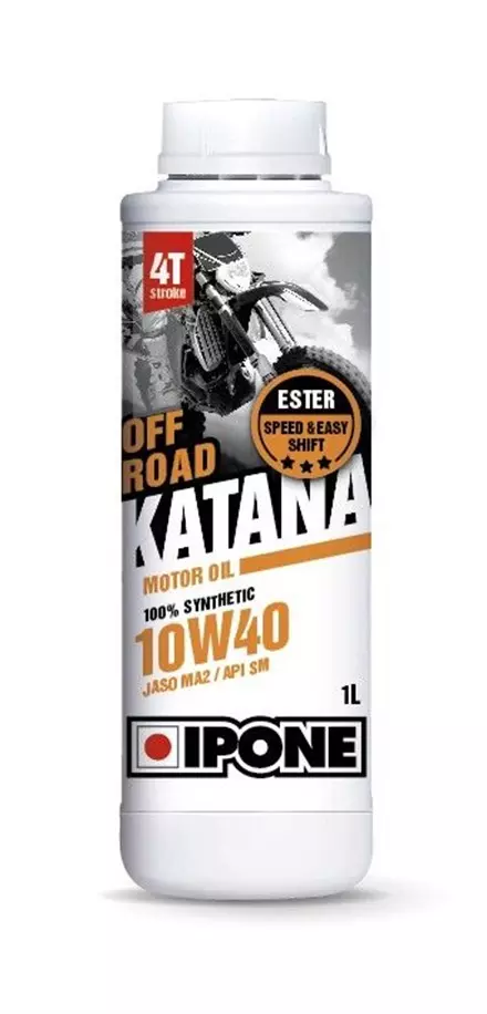 Моторное масло IPONE OFF ROAD KATANA 10W40 (1 литр) для мотоциклов