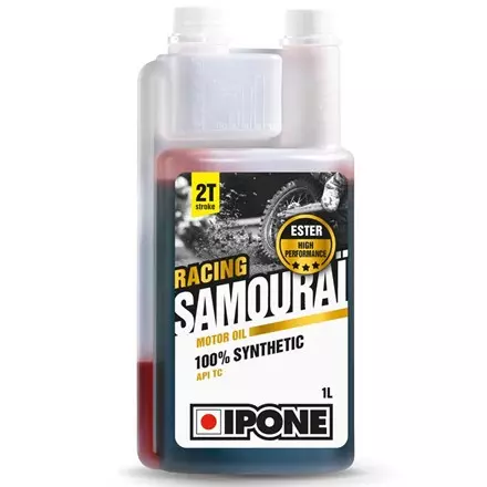 Моторное масло 2Т IPONE SAMOURAI RACING (1 литр) для мотоциклов