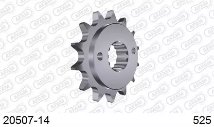 Звезда передняя 14 зубов / AFAM