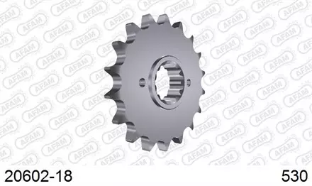 Звезда передняя AFAM 20602-18 для мотоциклов