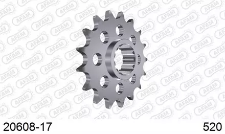 Звезда передняя AFAM 20608-17 для мотоцикла