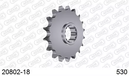 Звезда передняя AFAM 20802-18 для мотоциклов