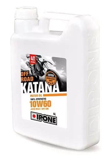 Моторное масло IPONE OFF ROAD KATANA 10W60 (4 литра) для мотоциклов
