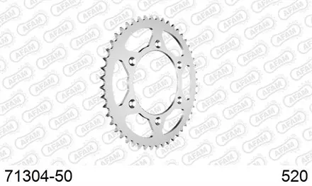 Звезда задняя AFAM 71304-50 для мотоциклов