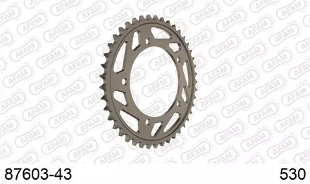 Звезда задняя AFAM 87603-43 для мотоцикла