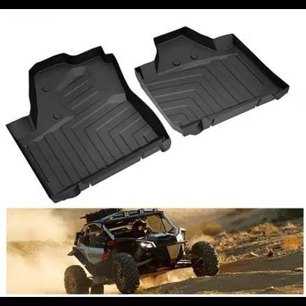 Коврики резиновые в салон Can-Am Maverick X3 Kemimoto VPFLCAN2U