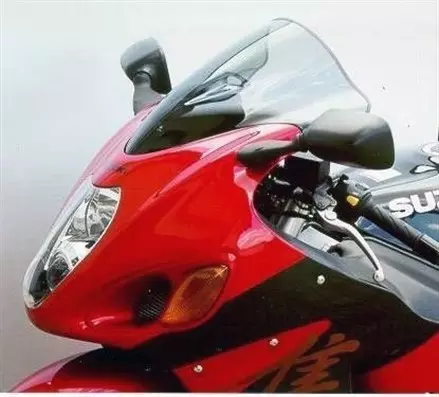 Ветровое стекло для GSX-R1300 Hayabusa (WVA1) 1999-2007 Racing R, цвет Серый