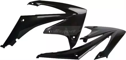 Обтекатель радиатора CRF250R '2010-13-CRF450R '2009-12, черный