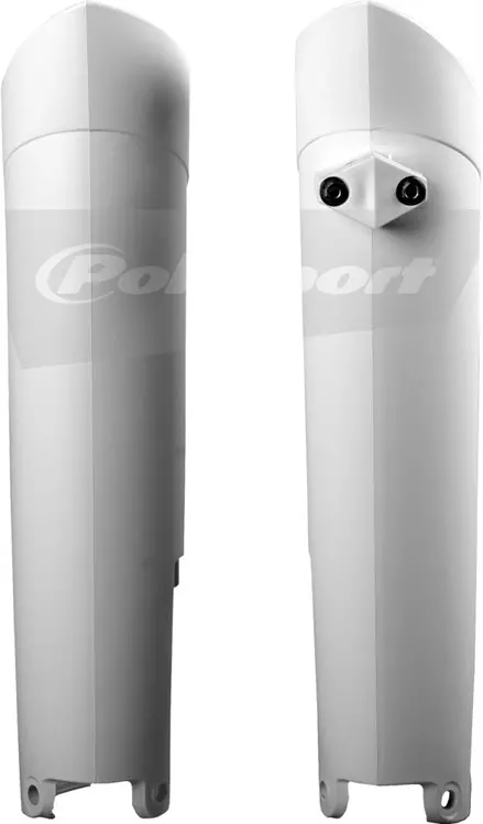 Защита вилки Honda CR125-250 '04-07-CRF250R-450R '04-18, белая