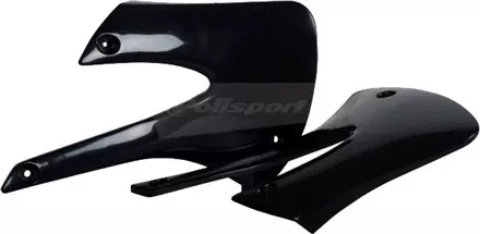 Обтекатель радиатора KX85-KX100 '2001-13, черный