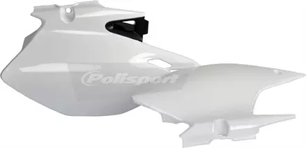 Щиток бокового номера WR250F '2007-14-WR450F '2007-11, черно-белый