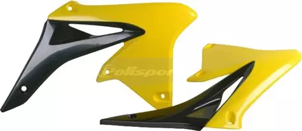 Обтекатель радиатора RMZ250 '2010-18, черно-желтый