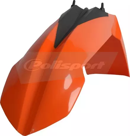 Крыло переднее KTM SX-SX-F '2007-12-EXC '2008-13, оранжевое