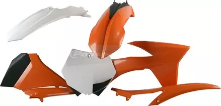 Комплект пластика KTM SX '2012-SX-F '2011-12 оранжевый Oem(12)
