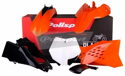 Комплект пластика KTM SX65 '2012-15 оранжевый Oem(13>15)