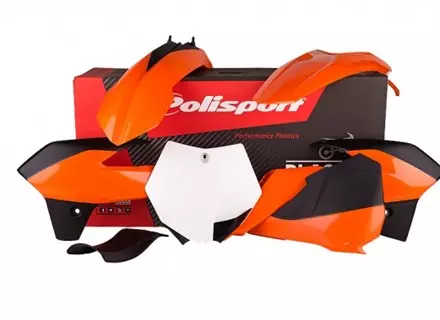 Комплект пластика KTM SX85 '2013-17 оранжевый Oem (17)